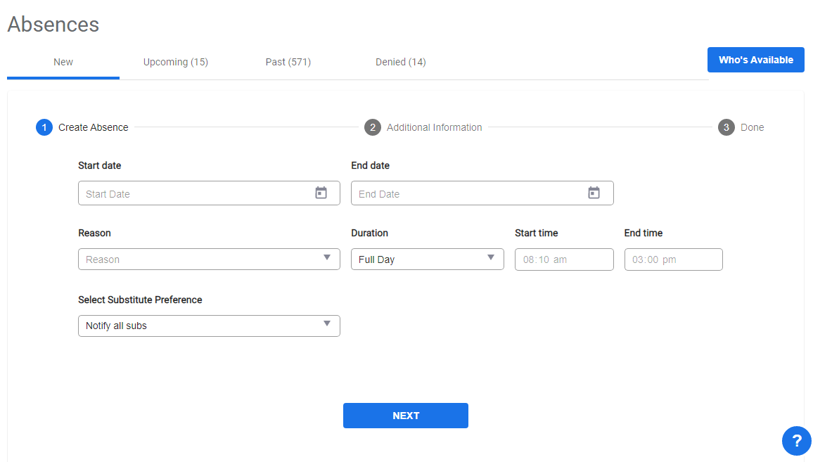 instasub teacher login