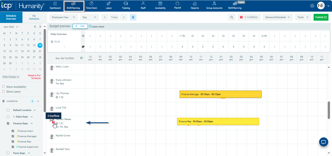 Humanity | Quick Start Guide For Managers - Oracle Integration
